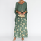 Fleur Tiered Ruffle Chiffon Maxi Dress – view 12