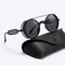Forbes Round Double-Bridge Sunglasses – view 3