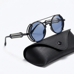 Forbes Round Double-Bridge Sunglasses – view 5