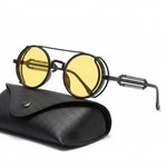 Forbes Round Double-Bridge Sunglasses – view 6