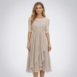 Gabrielle Lace Bodice Midi Dress – view 13