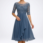Gabrielle Lace Bodice Midi Dress – view 2