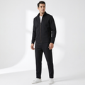 Lacey & Brooks | Garrison Zip-Up Stand Collar Tracksuit