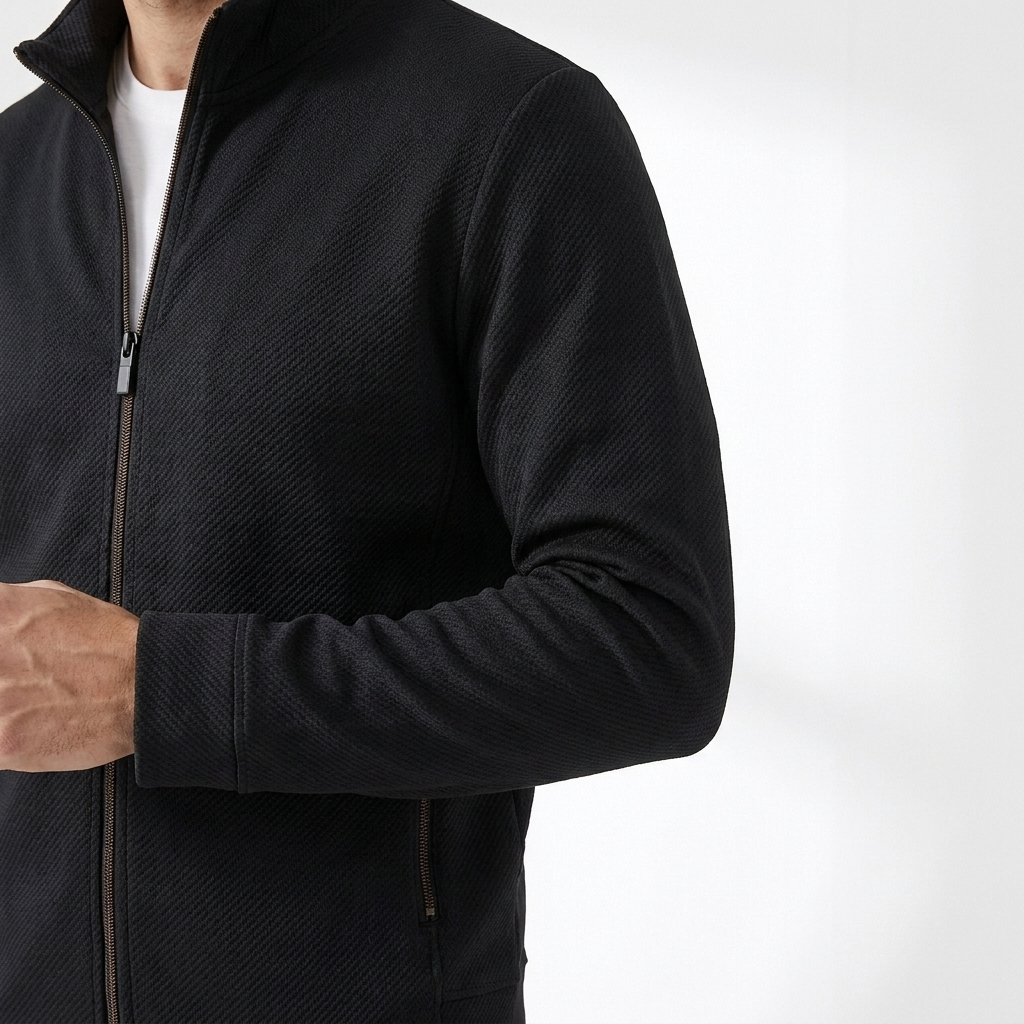 Garrison Zip-Up Stand Collar Tracksuit – view 4