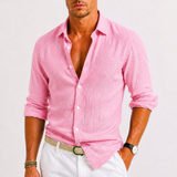 Geneva Linen Long Sleeve Shirt – view 12