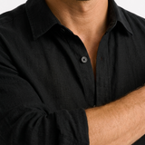 Geneva Linen Long Sleeve Shirt – view 5