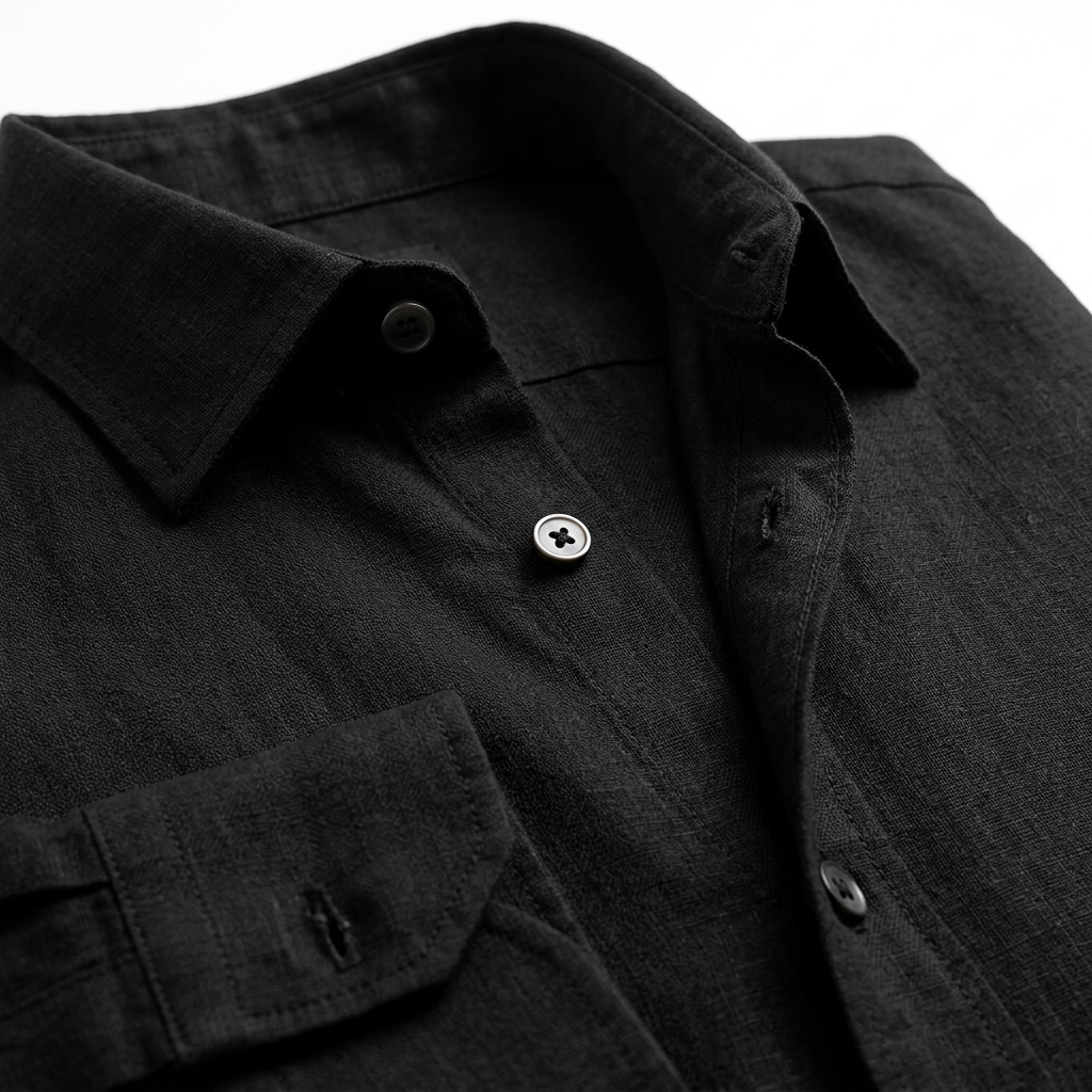 Geneva Linen Long Sleeve Shirt – view 6