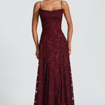 Genevieve Floral Lace Maxi Dress – view 1