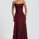 Genevieve Floral Lace Maxi Dress – view 1