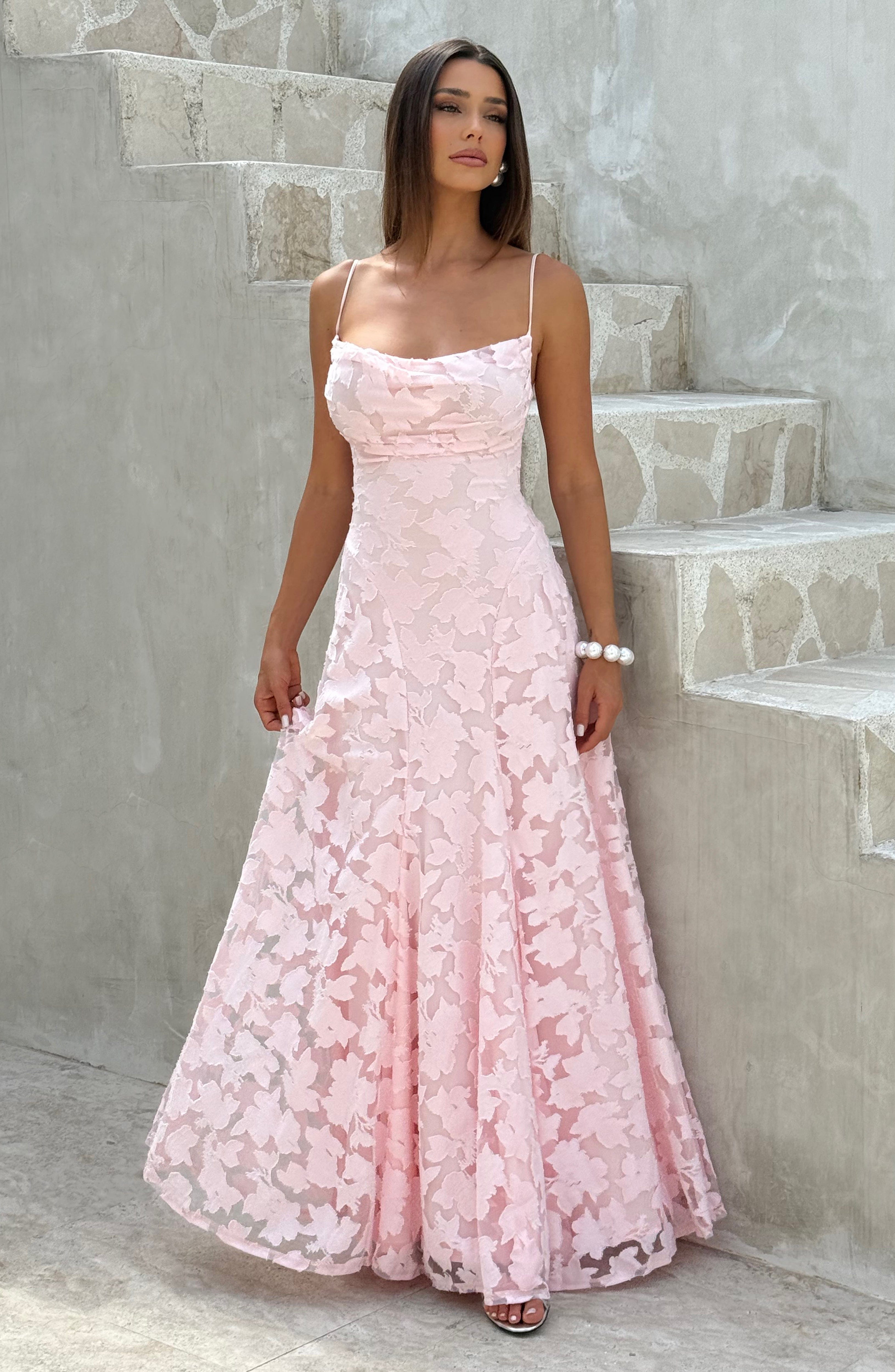 Genevieve Floral Lace Maxi Dress – view 10