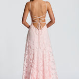 Genevieve Floral Lace Maxi Dress – view 12