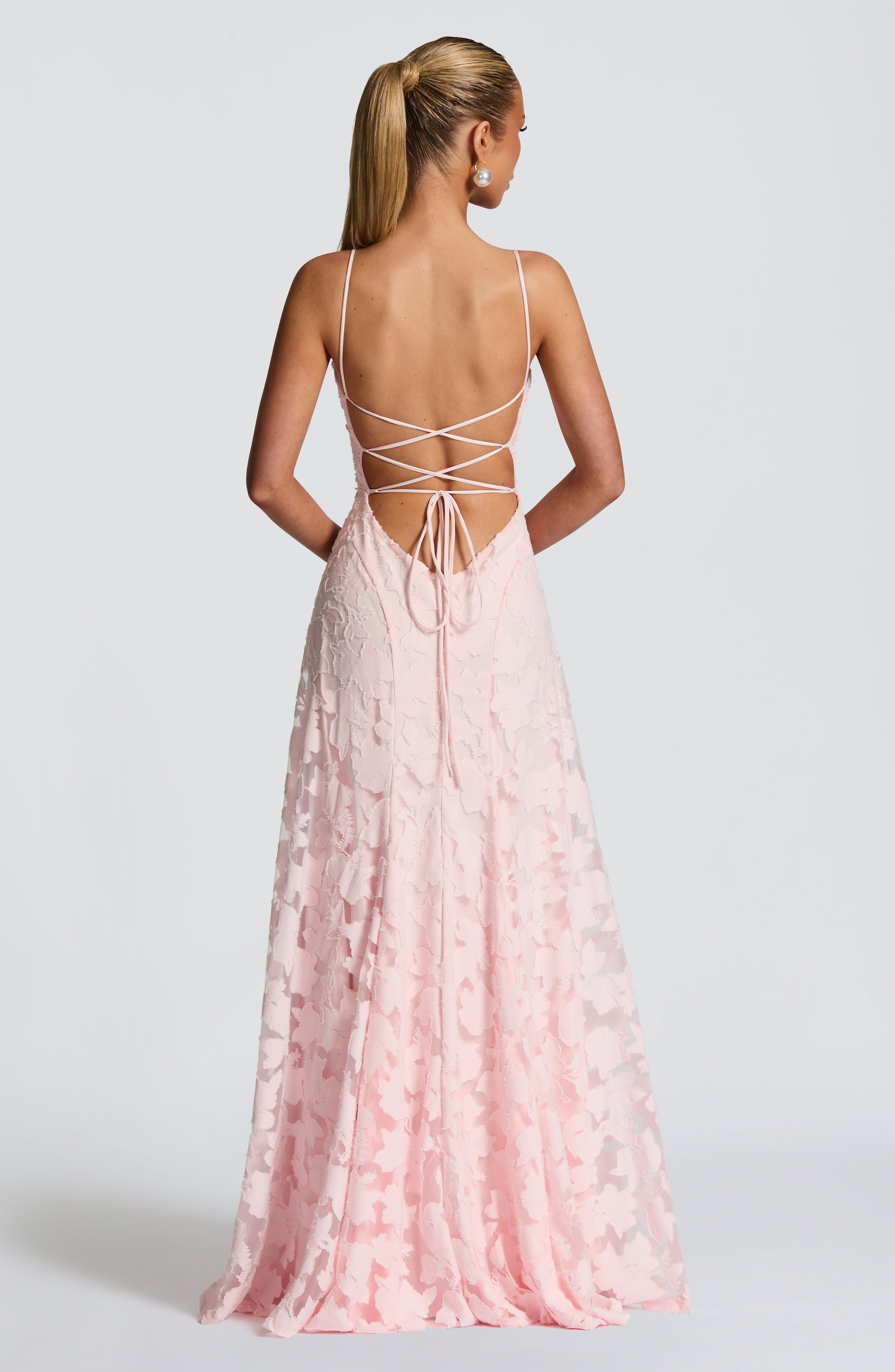 Genevieve Floral Lace Maxi Dress – view 12