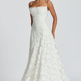 Genevieve Floral Lace Maxi Dress – view 14