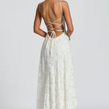 Genevieve Floral Lace Maxi Dress – view 18