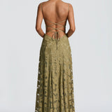 Genevieve Floral Lace Maxi Dress – view 22