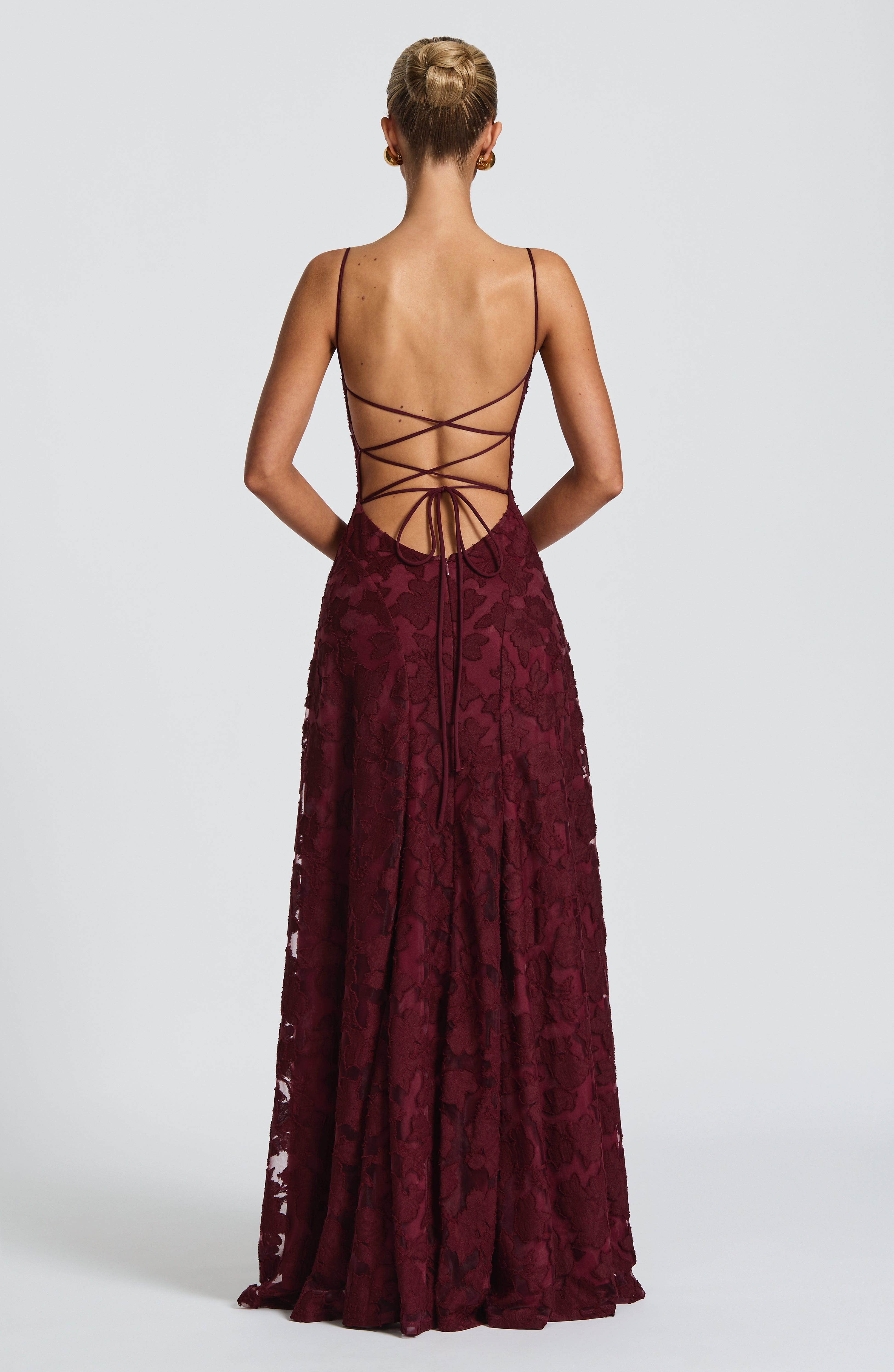 Genevieve Floral Lace Maxi Dress – view 5