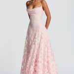 Genevieve Floral Lace Maxi Dress – view 7
