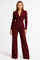 Georgia Wrap Long Sleeve Jumpsuit – view 1