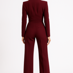 Georgia Wrap Long Sleeve Jumpsuit – view 2