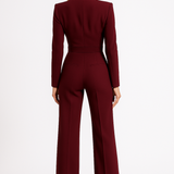 Georgia Wrap Long Sleeve Jumpsuit – view 2