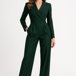 Georgia Wrap Long Sleeve Jumpsuit – view 5