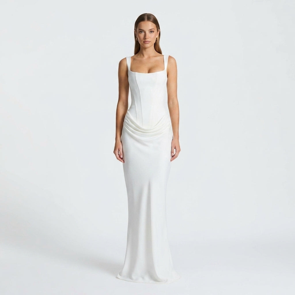 Giselle Square Neck Maxi Dress – view 6