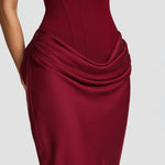 Giselle Square Neck Maxi Dress – view 7