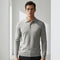 Grayson Merino Polo Sweater – view 3