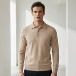 Grayson Merino Polo Sweater – view 4