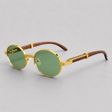Halston Round Metal Sunglasses – view 7