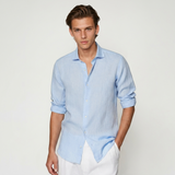 Hampton Classic Linen Button-Up Shirt – view 2