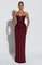 Harriet Beaded Corset Maxi Dress – view 1