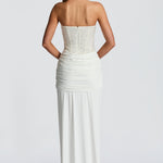 Harriet Beaded Corset Maxi Dress – view 12