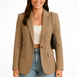 Honor Tailored One-Button Blazer – view 2