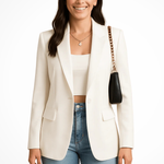 Honor Tailored One-Button Blazer – view 3