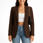 Honor Tailored One-Button Blazer – view 4