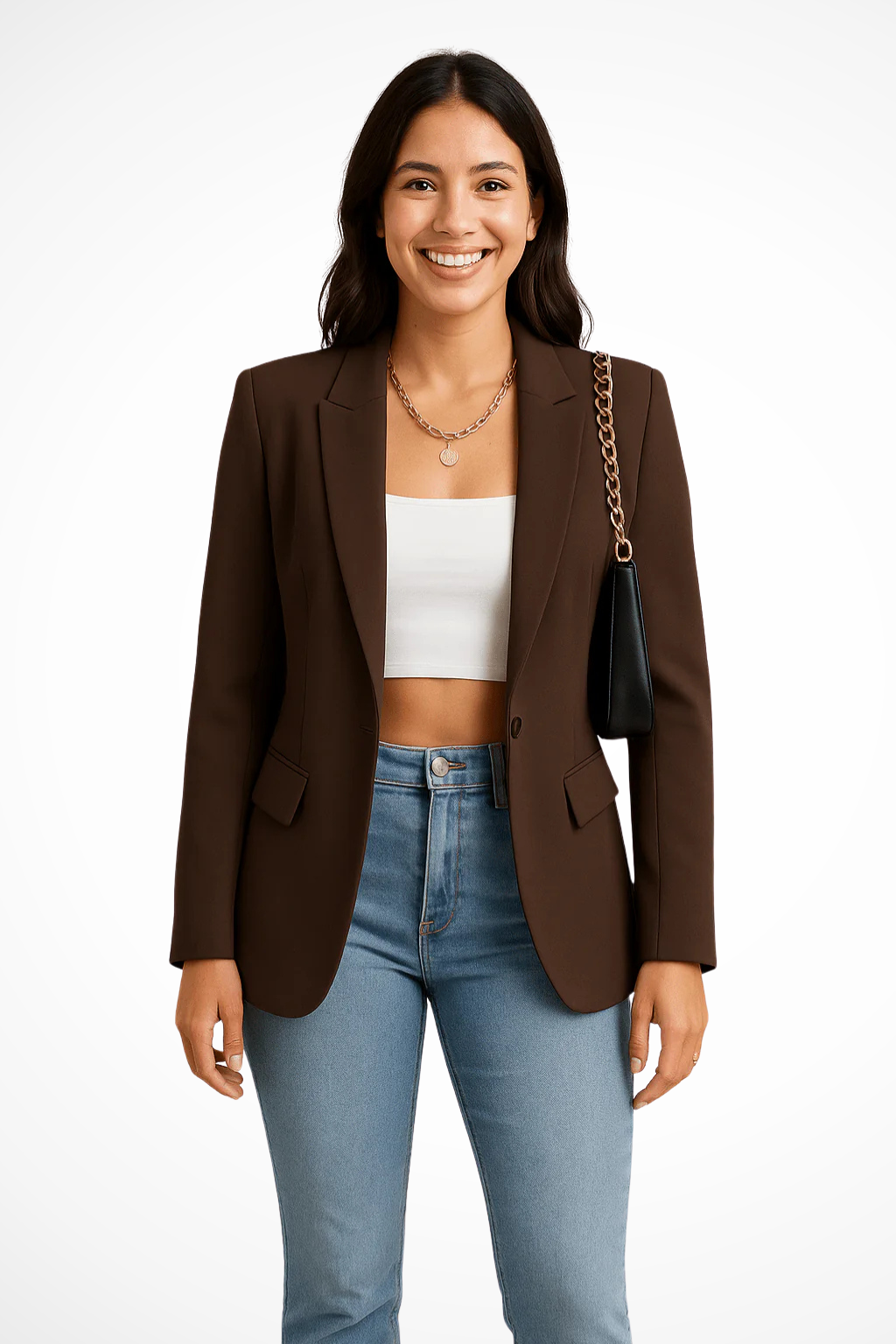 Honor Tailored One-Button Blazer – view 4