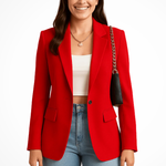Honor Tailored One-Button Blazer – view 5