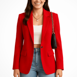 Honor Tailored One-Button Blazer – view 5