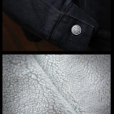 Ingram Sherpa-Lined Denim Trucker Jacket – view 10