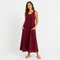 Iris Linen-Look Relaxed Maxi Dress – view 2