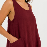 Iris Linen-Look Relaxed Maxi Dress – view 4