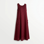 Iris Linen-Look Relaxed Maxi Dress – view 7