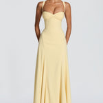 Isadora Ruched Sweetheart Maxi Dress – view 1
