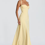 Isadora Ruched Sweetheart Maxi Dress – view 2