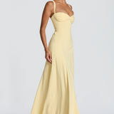 Isadora Ruched Sweetheart Maxi Dress – view 2