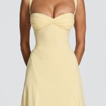 Isadora Ruched Sweetheart Maxi Dress – view 3