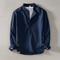 Ithaca Mandarin-Collar Linen Shirt – view 7