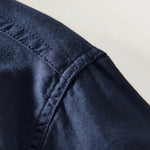Ithaca Mandarin-Collar Linen Shirt – view 8