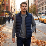 Jameson Quilted Puffer Vest – view 2
